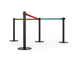  colonnina con nastro divisori