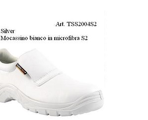  Scarpe di sicurezza Silver bianco in microfibra S2