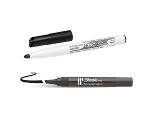  Pennarelli punta tonda e a scalpello