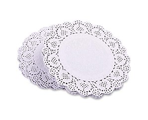 Carta pizzo tonda, ovale e rettangolare