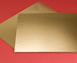  Tavolette sottotronchi oro bordo cappato e liscio