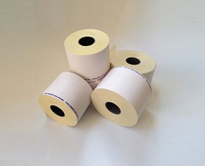  ROTOLI CARTA TERMICA ADESIVA PER BILANCE