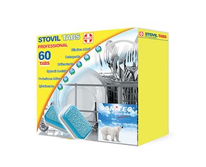  STOVIL TABS sanitec 1160 – pastiglie per lavastoviglie 6 in 1