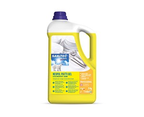  PIATTI AGRUMI GEL SANITEC 1230 – detergente per piatti a mano