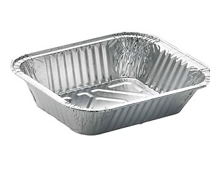  contenitori alluminio 2 porzioni