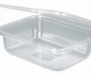  Contenitori rettangolari ermetici con coperchio incernierato