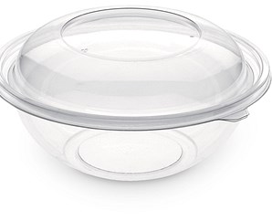  INSALATIERA CON COPERCHIO TRASPARENTE PET