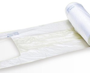  Sacchetti in plastica hd trasparenti a rotolo