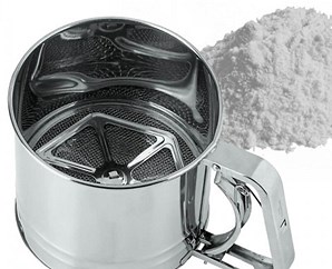  Spargifarina in acciaio inox