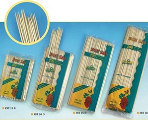  Spiedini per arrosti da 15-20-25 cm