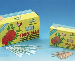  Stuzzicadenti sfusi e incartati singolarmente da 1000pz