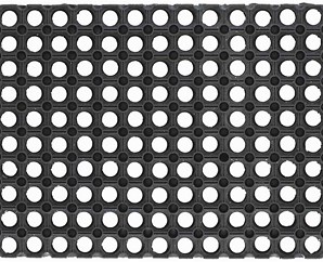  Zerbino forato nero 100×150 2.3cm